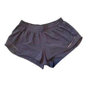 Lululemon Hotty Hot Low-Rise Lined Short 2.5" in Purple Ash